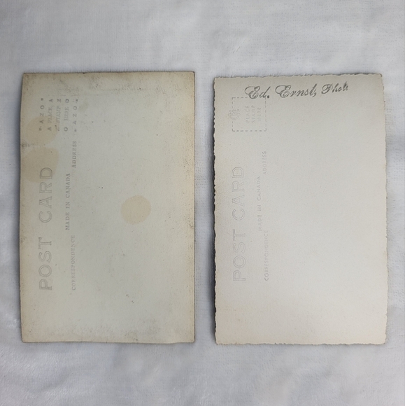 Beautiful Lady Old Black & White Photograph Post Card. 😍 - Picture 2 of 3